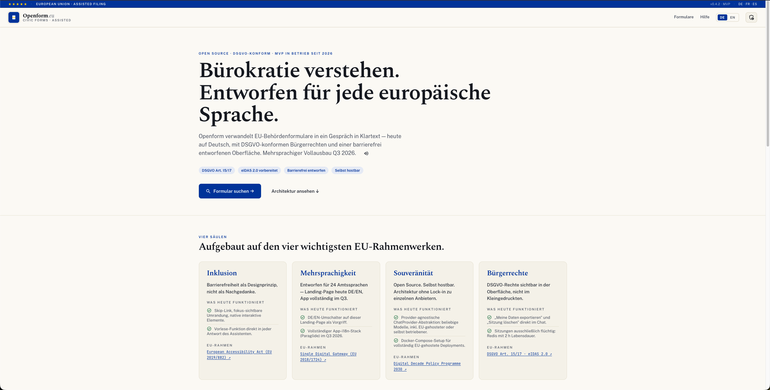 Screenshot Formflow